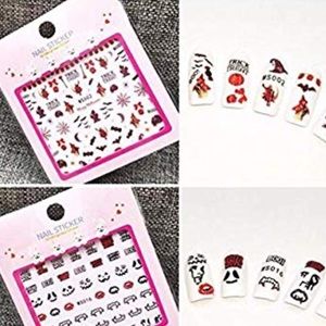 Halloween Nail Decal Stickers